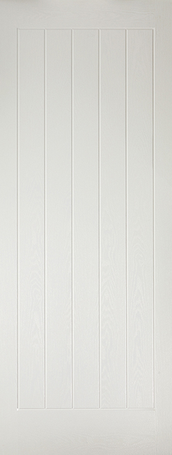 Mexicano White Composite External Door